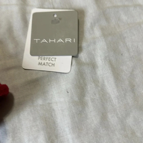 Tahari 3-6 Mos . Holiday Girl's Tree Reindeer Fairisle Sweater Dress New - Picture 4 of 6